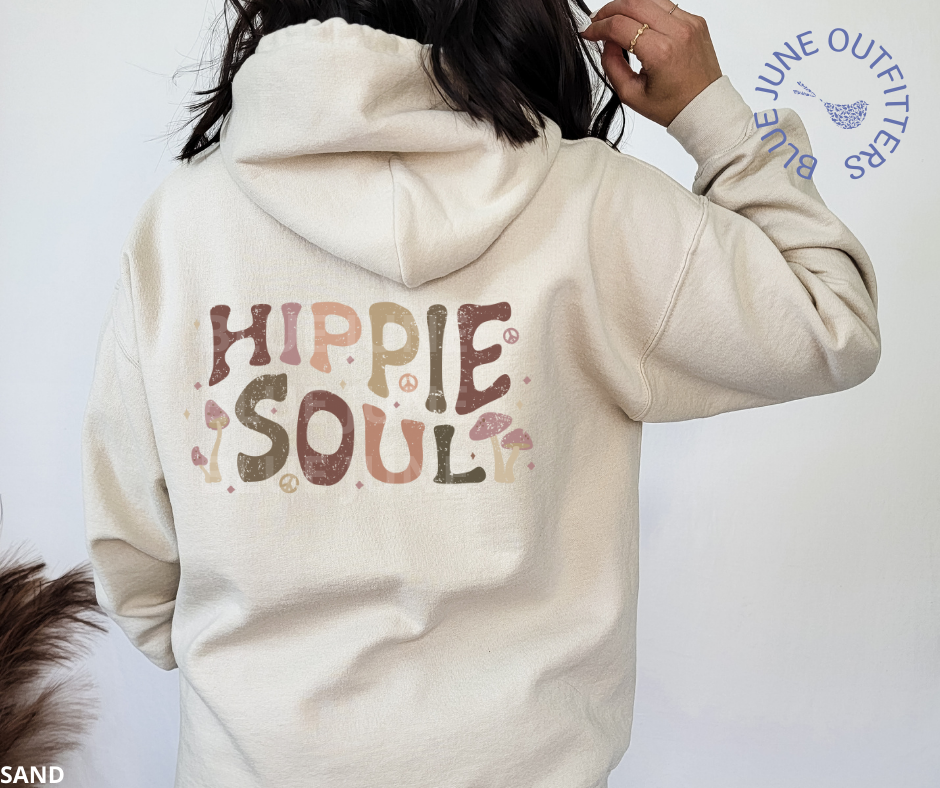 Hippie Soul | Unisex Trippy Mushroom Hoodie