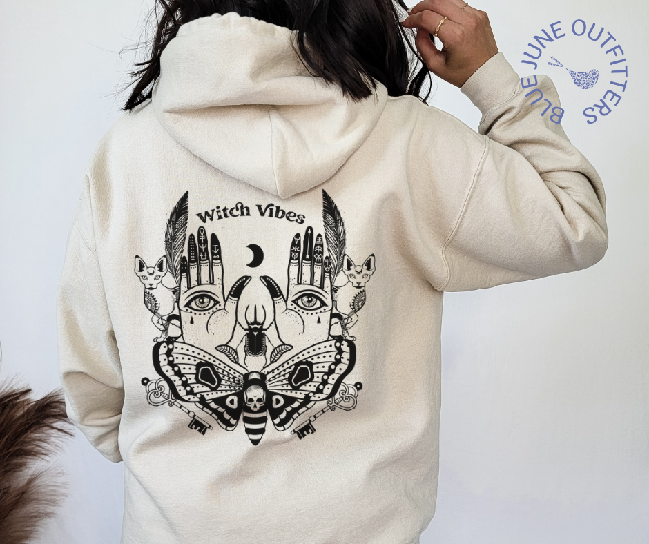 Celestial Witch Vibes | Unisex Pagan Hoodie