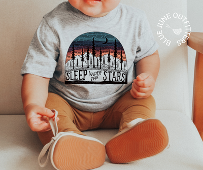 Sleep Under The Stars | Toddler Camping Tee