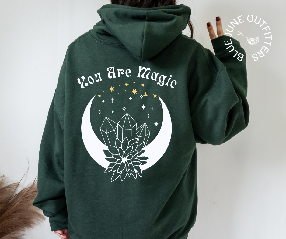 You Are Magic | Boho Celestial Hoodie