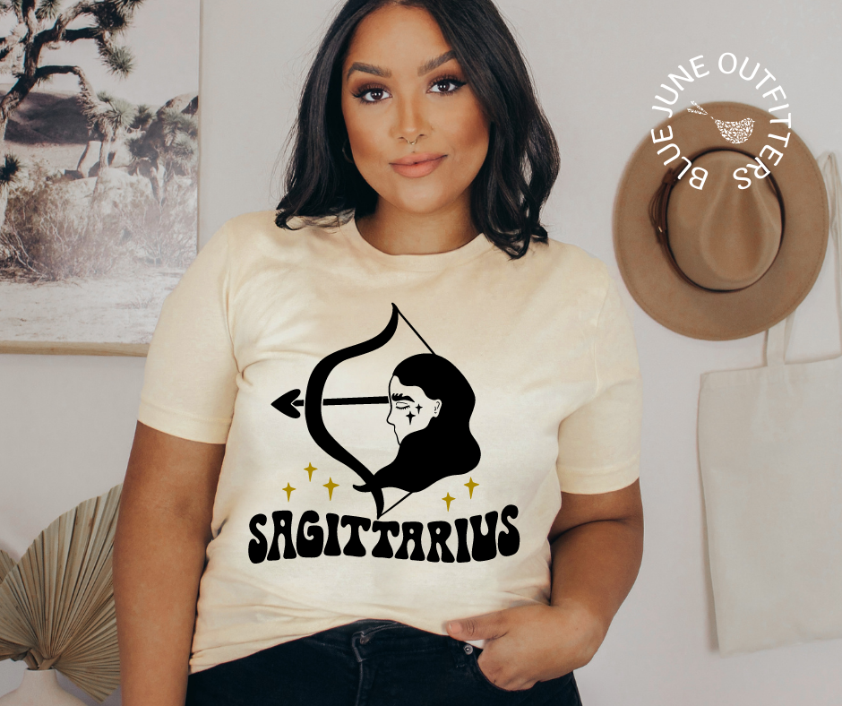 Sagittarius | Retro Zodiac Tee