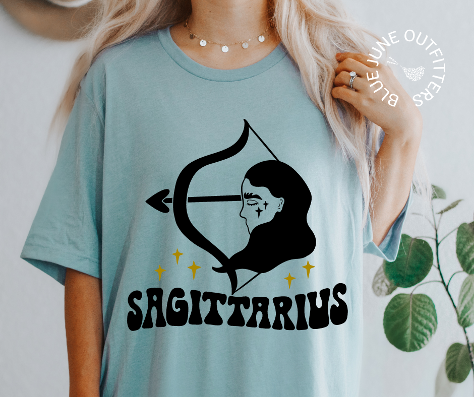 Sagittarius | Retro Zodiac Tee