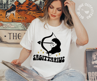 Sagittarius | Retro Zodiac Tee