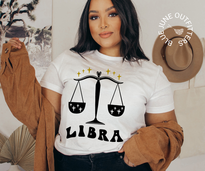 Libra | Retro Zodiac Tee