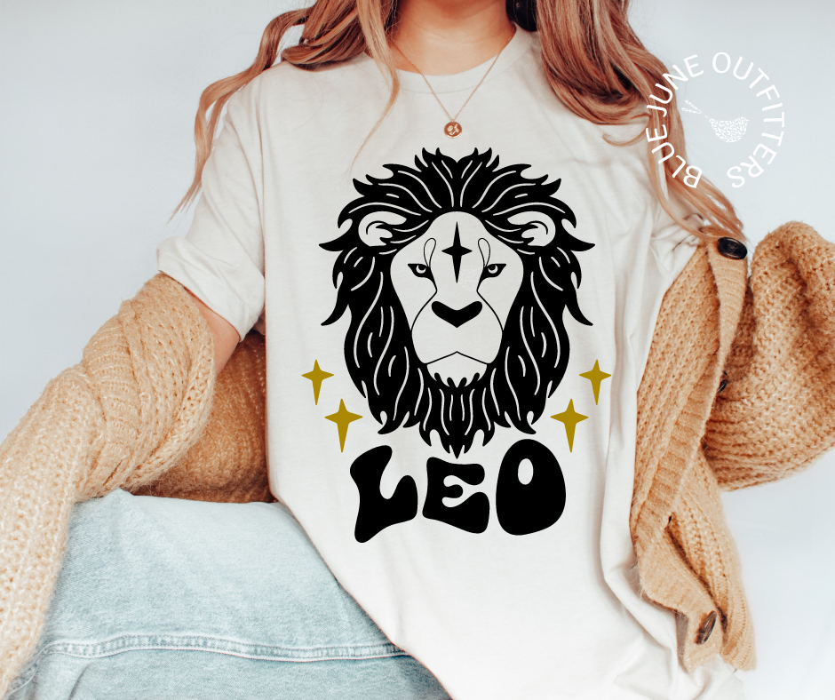 Leo | Retro Zodiac Tee