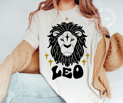 Leo | Retro Zodiac Tee