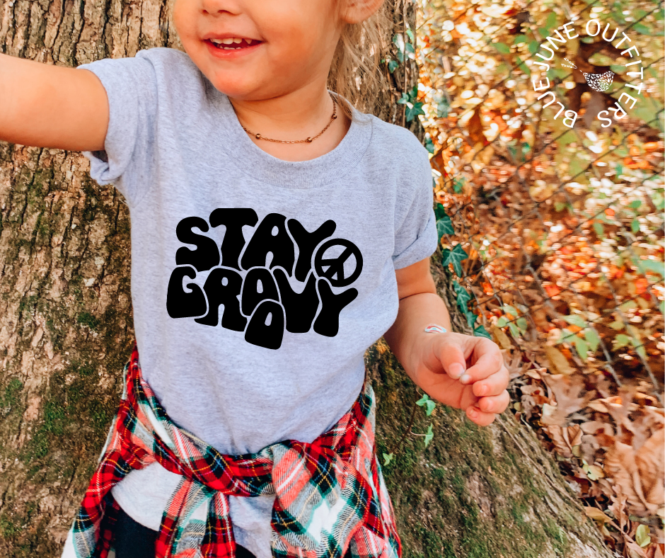 Stay Groovy | Hippie Toddler Tee