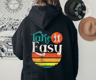 Take It Easy | Retro Hoodie