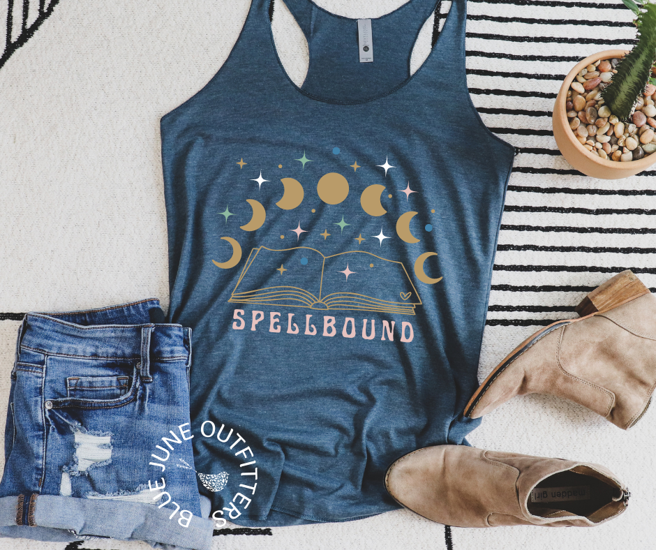 Spellbound Witchy Bohemian Tank Top for women