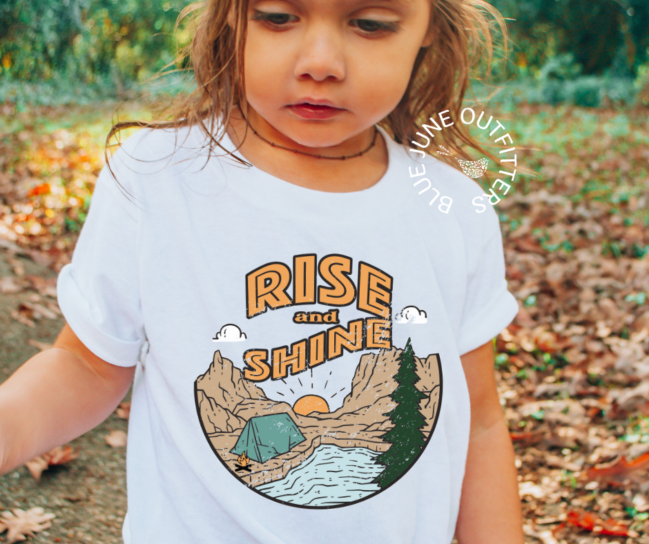 Rise and Shine | Toddler Camping Tee