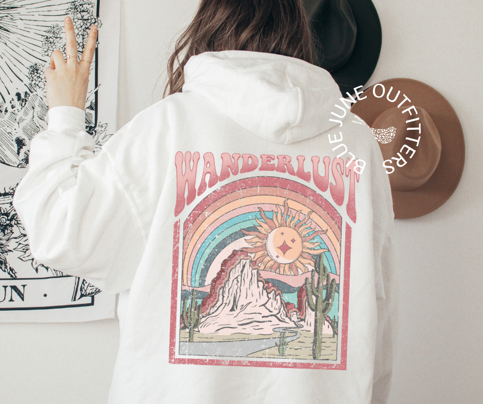 Trippy Wanderlust Hoodie | Fashion Hoodie