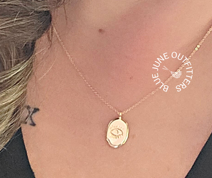 Evil Eye Protection Necklace | Women's Bohemian Necklace