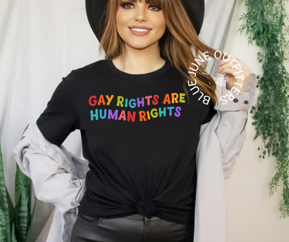 Gay Rights Are Human Rights | Unisex Pride Tee