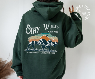 Stay Wild | Unisex Nature Hoodie