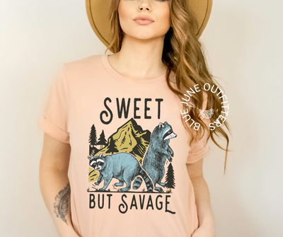 Sweet But Savage | Funny Nature Tee