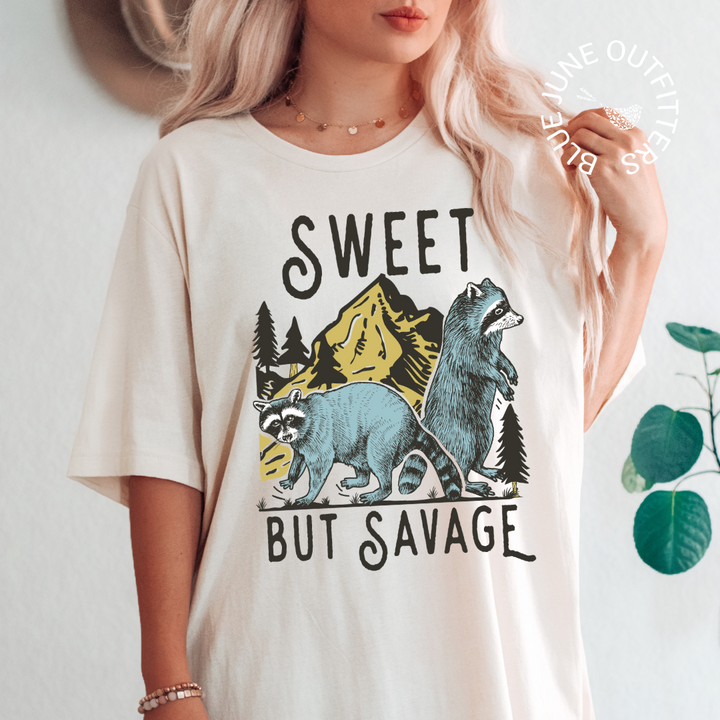 Sweet But Savage | Funny Nature Tee