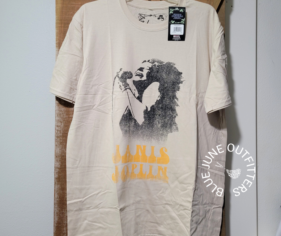 Officially Licensed Janis Joplin Tee