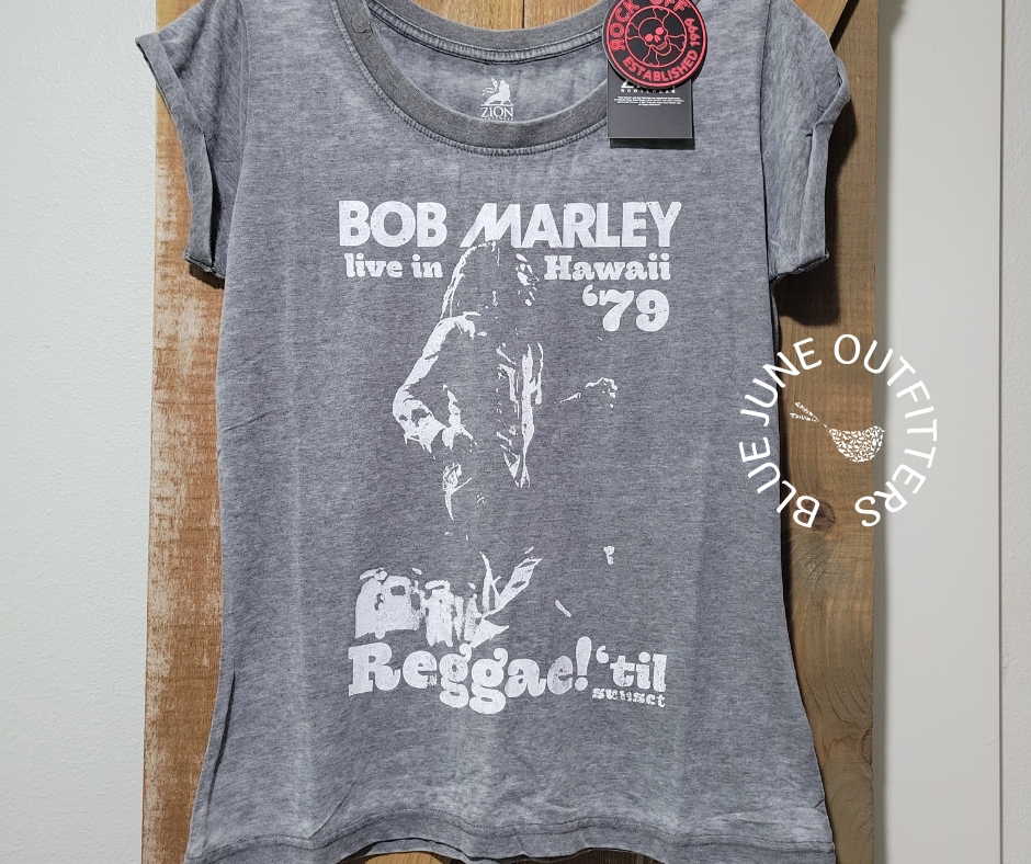 Bob Marley Reggae Ladies Tee | Officially Licensed