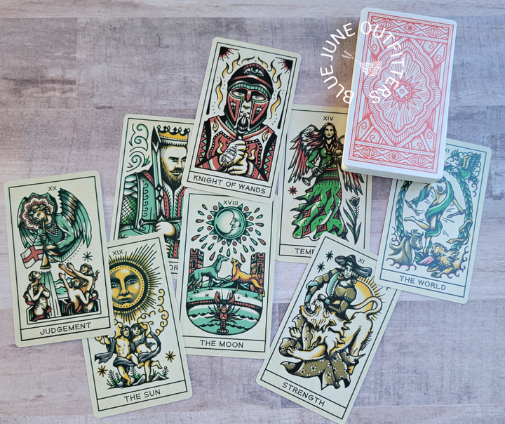 Tattoo Tarot | Ink & Intuition 78 Card Divination Set
