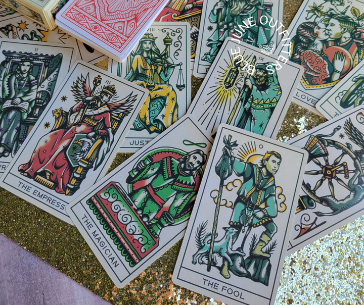 Tattoo Tarot | Ink & Intuition 78 Card Divination Set
