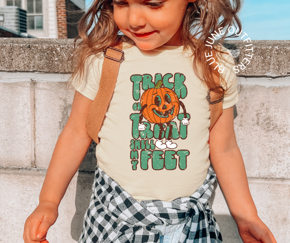 Trick Or Treat | Toddler Retro Halloween Tee