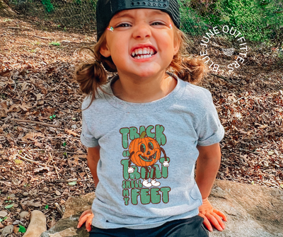 Trick Or Treat | Toddler Retro Halloween Tee