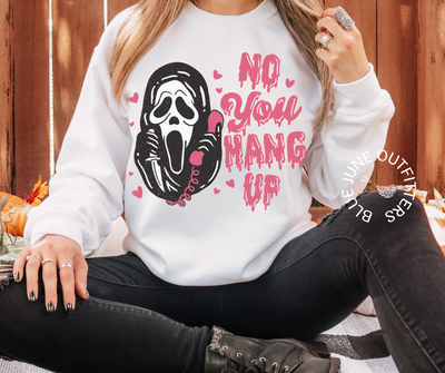 Scary Movies Phone Call | Unisex Halloween Sweatshirt
