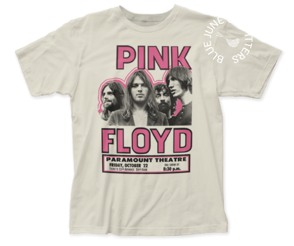 Pink Floyd Concert Poster Tee | Officially Licensed Band Tee