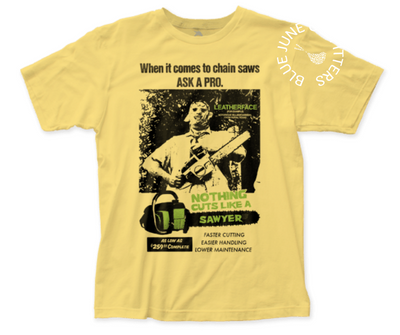 Texas Chainsaw Massacre Leatherface Tee | Officially Licensed | Halloween Tees