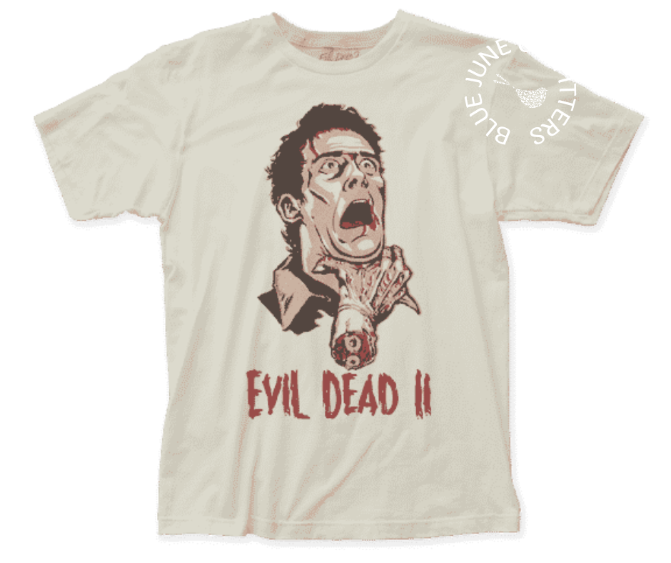 Throwback Evil Dead II Tee | Officially Licensed | Halloween