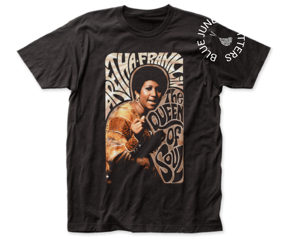 Aretha Franklin Queen of Soul Tee | Officially Licensed