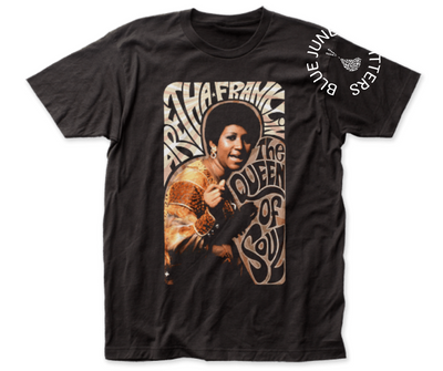 Aretha Franklin Queen of Soul Tee | Officially Licensed