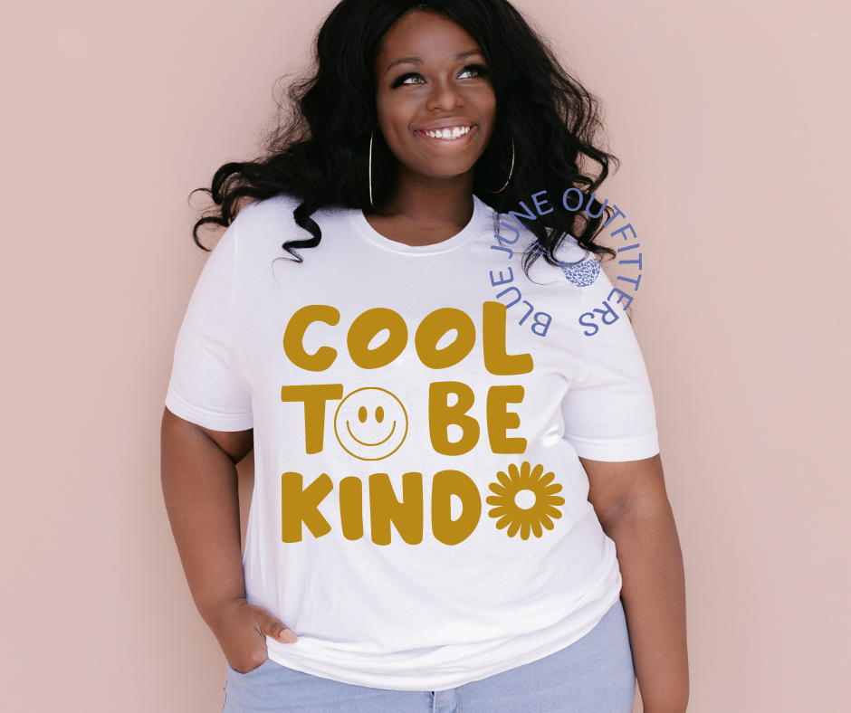Kind To Be Cool | Retro Hippie Tee