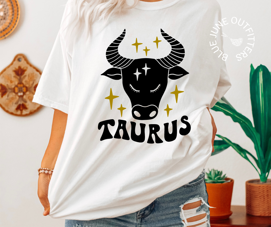 Taurus | Retro Zodiac Tee
