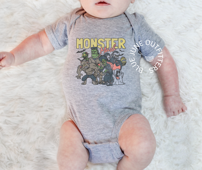 Retro Monster Mash | Baby Halloween Outfit