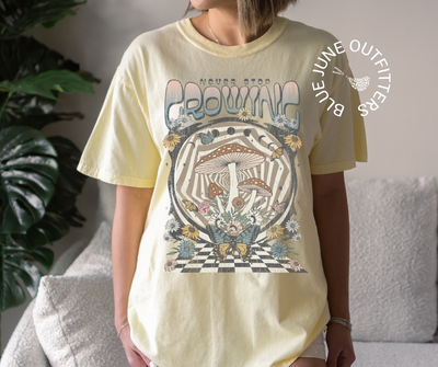Psychedelic Cottagecore | Comfort Colors®Tee