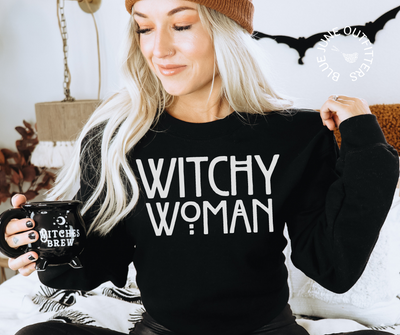 Witchy Woman | Halloween Crewneck Sweatshirt
