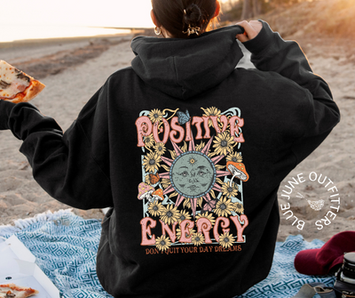 Positive Energy | Groovy Retro Sunshine Hoodie