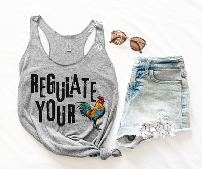 Regulate Your Cock Tank | Sassy Women's Rights Tank