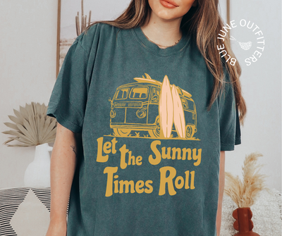 Let The Sunny Times Roll | Comfort Colors® Van Life Tee