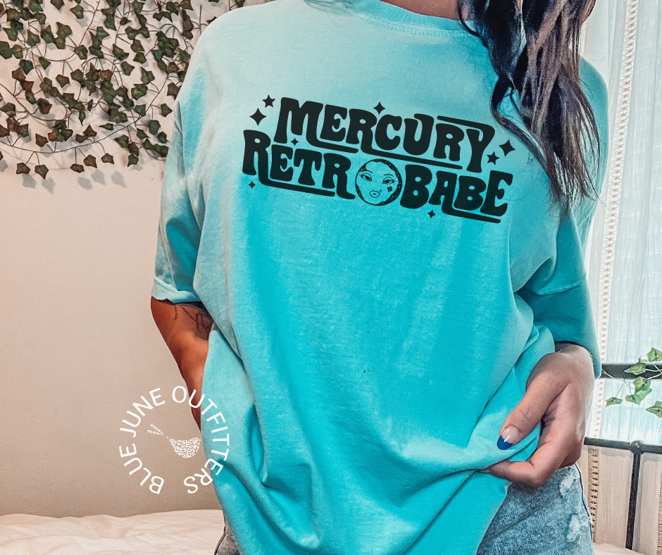 Mercury Retrograde | Celestial Comfort Colors® Tee