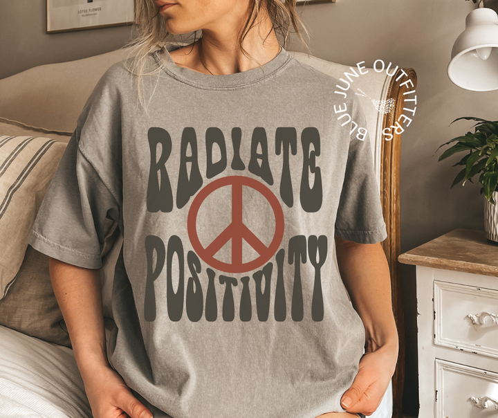 Radiate Positivity | Trendy Comfort Colors® Tee