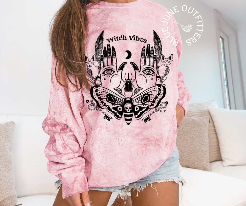 Witch Vibes | Comfort Colors® Color Blast Sweatshirt