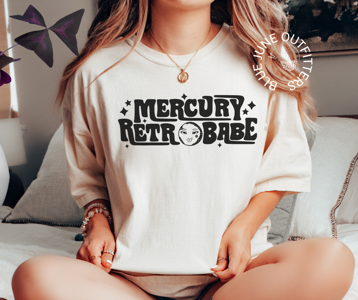 Mercury Retrograde | Celestial Comfort Colors® Tee