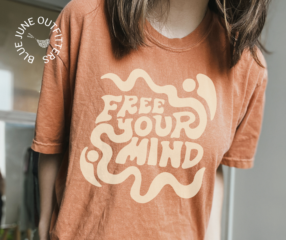 Free Your Mind | Groovy Comfort Colors® Tee