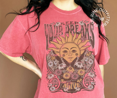 Keep Your Dreams Alive | Comfort Colors® Trippy Nature Tee