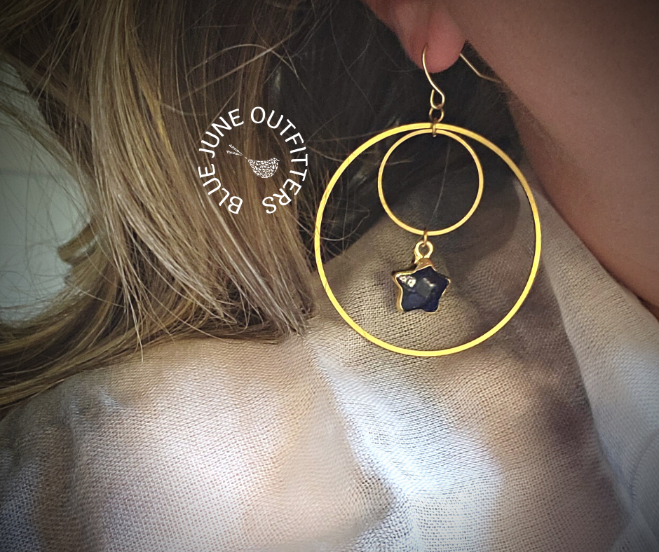 Lapis Star Orbit Hoops