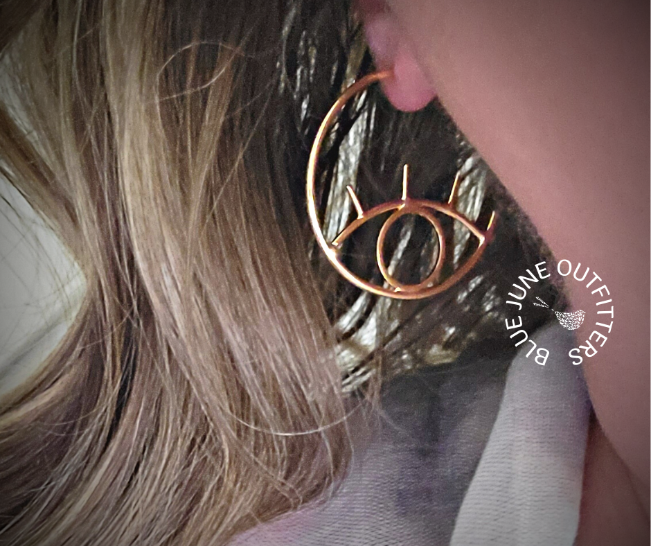 Celestial Vision Hoop Earrings