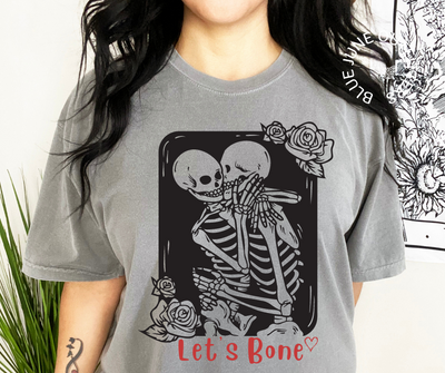 Let's Bone The Lovers Tarot | Comfort Colors® Valentine's Tee
