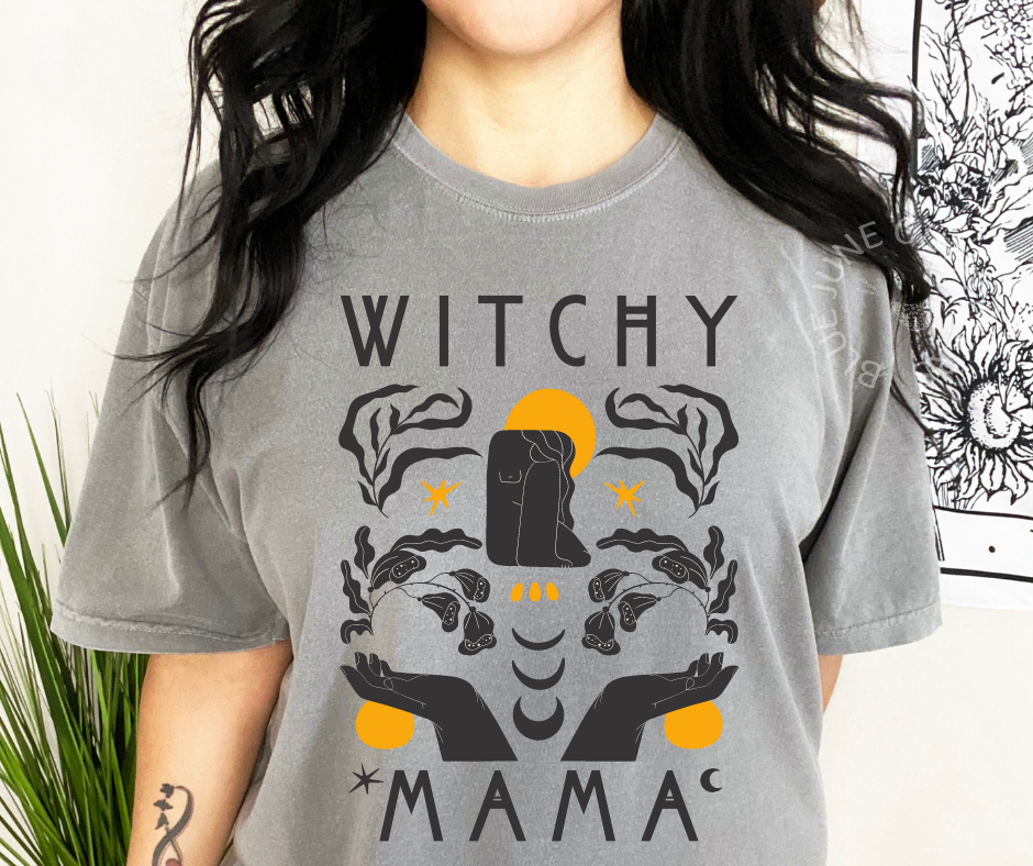 Witchy Mama Tee | Comfort Colors® Mama Shirt